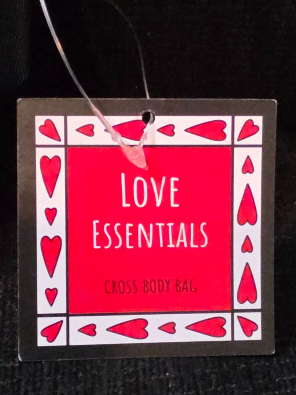 Brighton Love Essentials Black Nylon Crossbody Bag - Picture 5 of 9